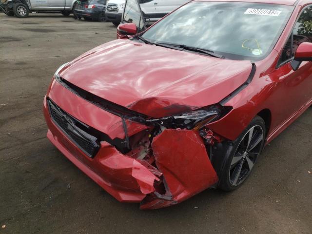 Photo 9 from auction – 2018 SUBARU IMPREZA SP with VIN 4S3GTAM64J3700212