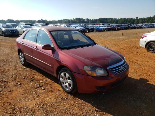 KIA SPECTRA EX 2009 with VIN KNAFE221695648355 - Photo from auction