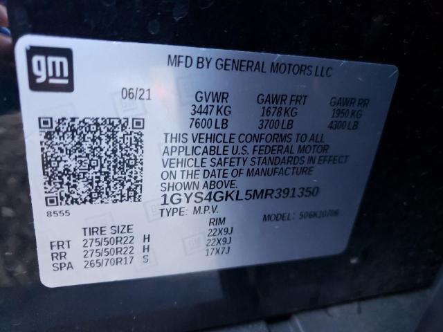 Photo 10 from auction – 2021 CADILLAC ESCALADE S with VIN 1GYS4GKL5MR391350