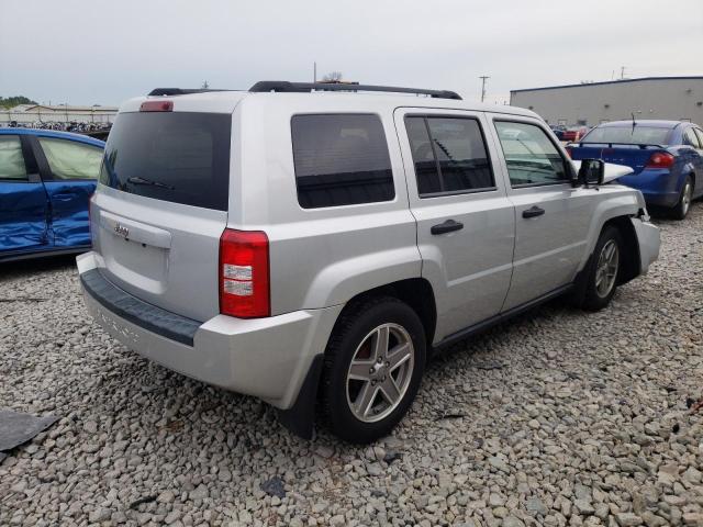 Photo 4 from auction – 2008 JEEP PATRIOT SP with VIN 1J8FT28W98D521754