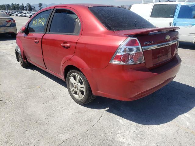 Photo 3 from auction – 2011 CHEVROLET AVEO LT with VIN KL1TG5DEXBB135237