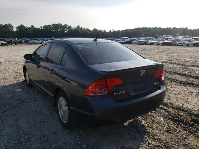 Photo 3 from auction – 2007 HONDA CIVIC HYBR with VIN JHMFA36227S005229