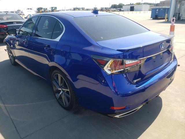 Photo 3 from auction – 2016 LEXUS GS 350 BAS with VIN JTHBZ1BL6GA003399