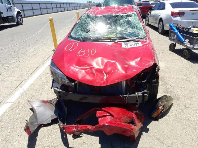 Photo 9 from auction – 2017 TOYOTA COROLLA L with VIN 2T1BURHE6HC771968