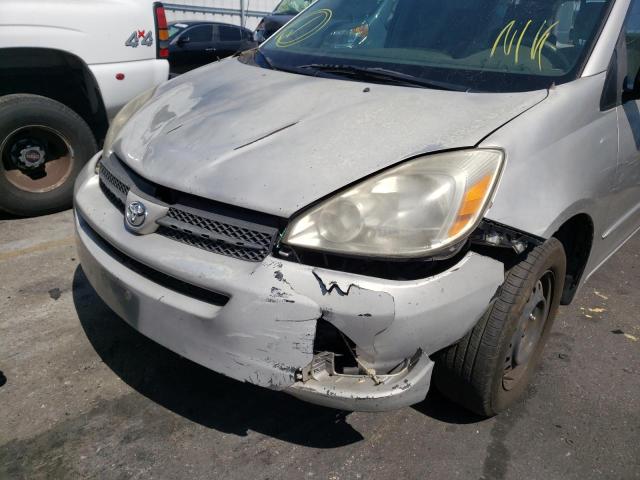 Photo 9 from auction – 2005 TOYOTA SIENNA CE with VIN 5TDZA23C95S232848
