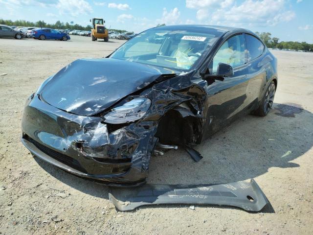 Photo 2 from auction – 2022 TESLA MODEL Y with VIN 7SAYGDEFXNF405751