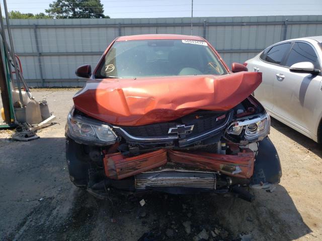 Photo 7 from auction – 2020 CHEVROLET SONIC LT with VIN 1G1JD6SB0L4103158