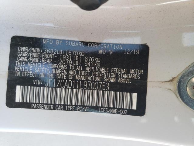 Photo 10 from auction – 2020 SUBARU BRZ TS with VIN JF1ZCAD11L9700753