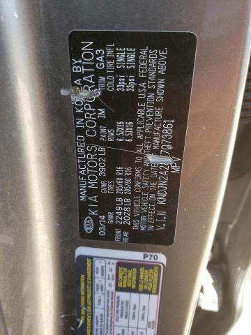 Photo 10 from auction – 2014 KIA SOUL with VIN KNDJN2A28E7073861