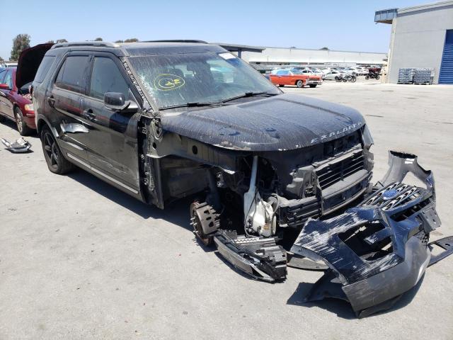 FORD EXPLORER X 2017 with VIN 1FM5K8D84HGC79904 - Photo from auction