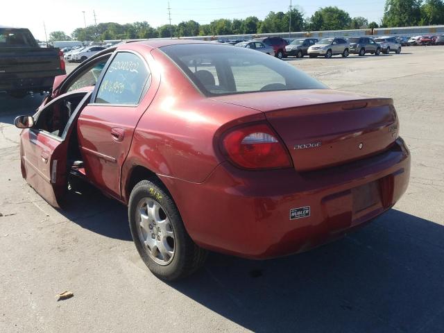 Photo 3 from auction – 2005 DODGE NEON SXT with VIN 1B3ES56C75D107109