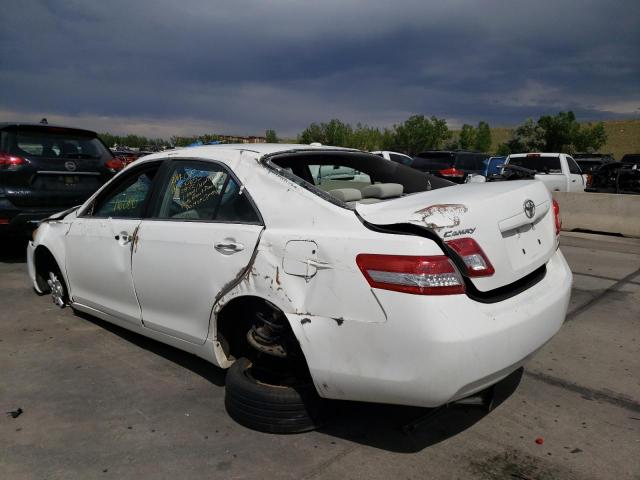 Photo 3 from auction – 2010 TOYOTA CAMRY BASE with VIN 4T1BF3EK0AU579290