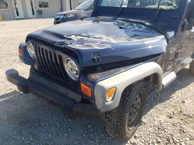 Photo 9 from auction – 2003 JEEP WRANGLER C with VIN 1J4FA39S83P317852
