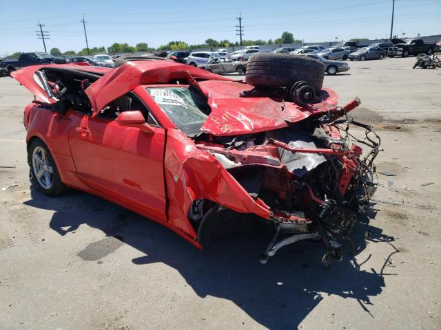 CHEVROLET CAMARO LS 2021 with VIN 1G1FB3DSXM0127046 - Photo from auction
