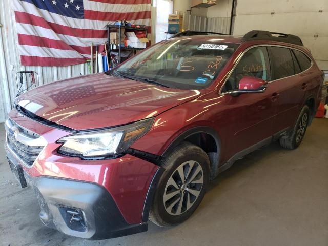 Photo 2 from auction – 2021 SUBARU OUTBACK PR with VIN 4S4BTAFC4M3223066