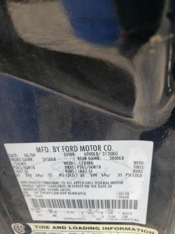 Photo 10 from auction – 2009 FORD F150 SUPER with VIN 1FTRW12839FB48202