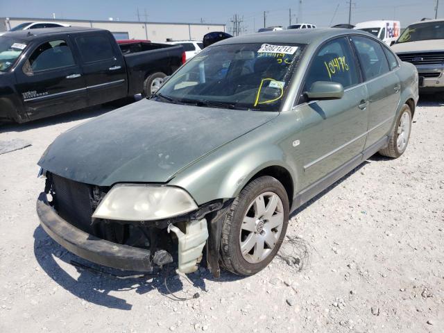 Photo 2 from auction – 2002 VOLKSWAGEN PASSAT GLX with VIN WVWRH63B92P344419