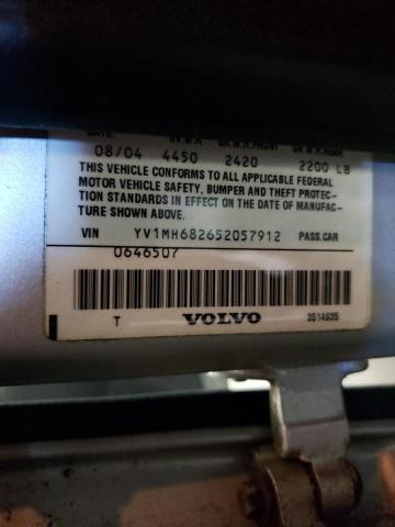 Photo 10 from auction – 2005 VOLVO S40 T5 with VIN YV1MH682652057912