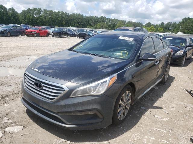 Photo 2 from auction – 2016 HYUNDAI SONATA SPO with VIN 5NPE34AF7GH326043