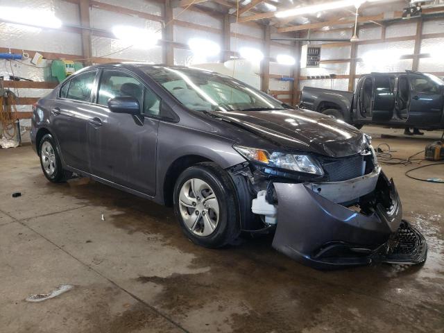HONDA CIVIC LX 2015 with VIN 19XFB2F5XFE111545 - Photo from auction