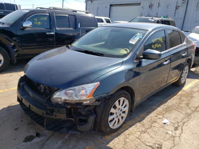 Photo 2 from auction – 2013 NISSAN SENTRA S with VIN 3N1AB7AP9DL560680