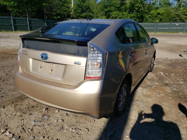 Photo 4 from auction – 2010 TOYOTA PRIUS with VIN JTDKN3DU7A1015518