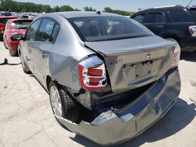 Photo 3 from auction – 2012 NISSAN SENTRA 2.0 with VIN 3N1AB6AP6CL657652