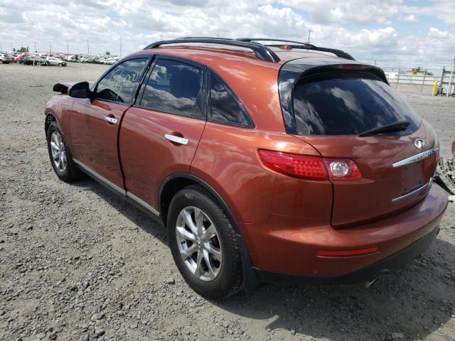 Photo 3 from auction – 2008 INFINITI FX35 with VIN JNRAS08W68X205414