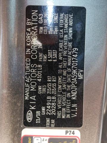 Photo 10 from auction – 2019 KIA SOUL + with VIN KNDJP3A59K7017479