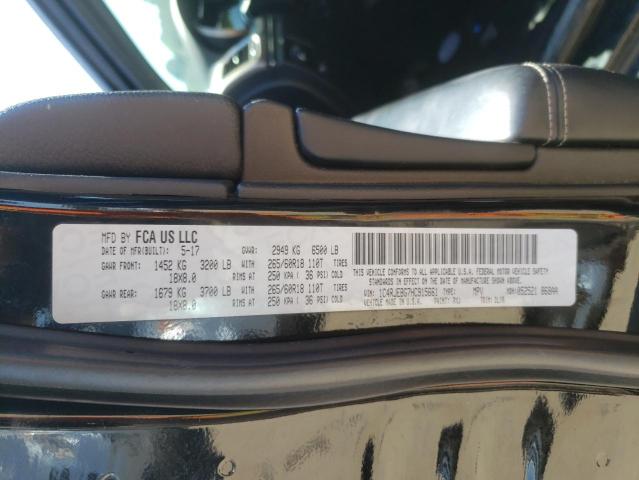 Photo 10 from auction – 2017 JEEP GRAND CHER with VIN 1C4RJEBG7HC915661
