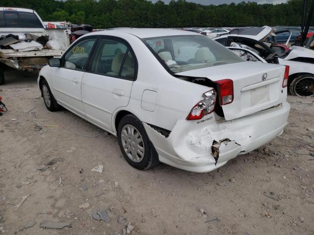 Photo 3 from auction – 2004 HONDA CIVIC LX with VIN 2HGES16574H516609