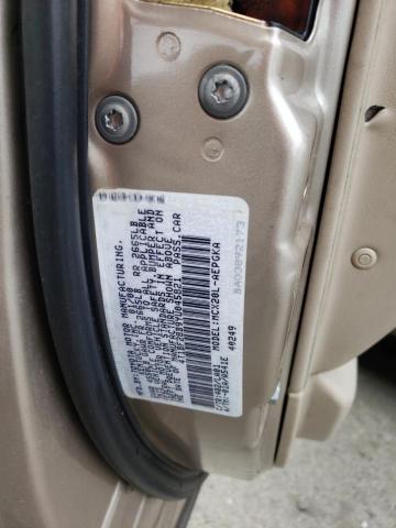 Photo 10 from auction – 2000 TOYOTA AVALON XL with VIN 4T1BF28B9YU045821