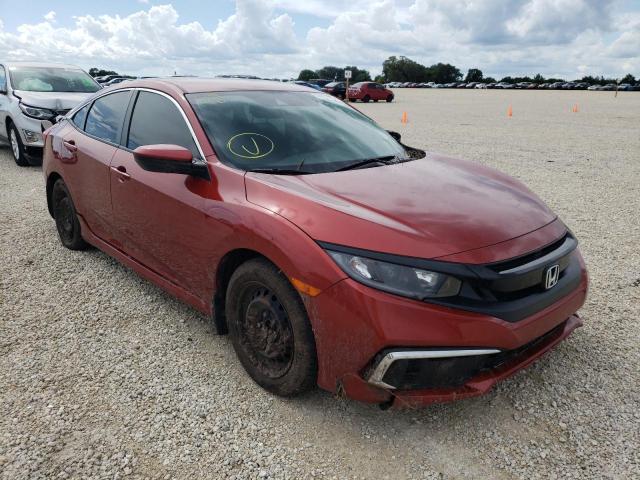HONDA CIVIC LX 2019 with VIN 19XFC2F60KE009896 - Photo from auction