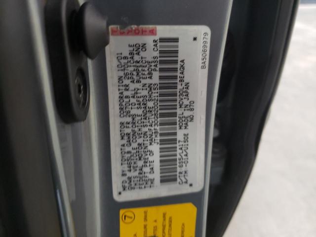 Photo 10 from auction – 2002 LEXUS ES 300 with VIN JTHBF30G820021153