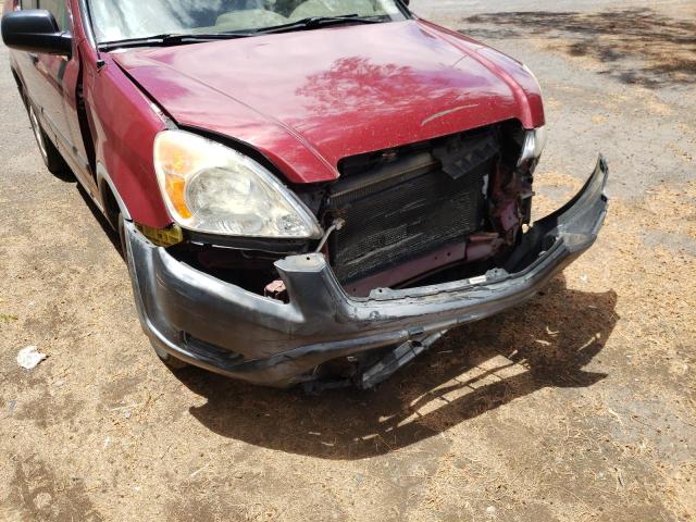 Photo 9 from auction – 2004 HONDA CR-V LX with VIN JHLRD68424C013118