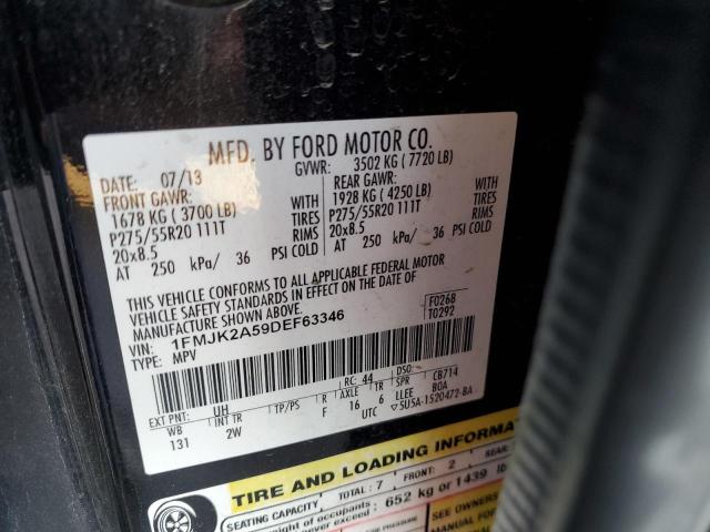 Photo 10 from auction – 2013 FORD EXPEDITION with VIN 1FMJK2A59DEF63346