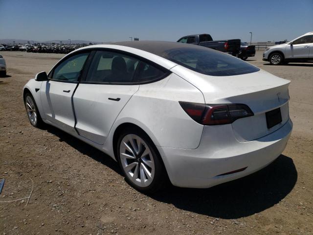 Photo 3 from auction – 2022 TESLA MODEL 3 with VIN 5YJ3E1EA8NF145320