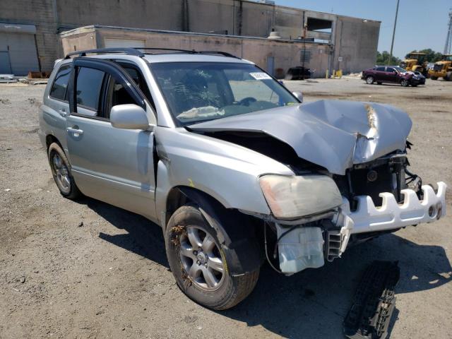 TOYOTA HIGHLANDER 2001 with VIN JTEHF21A910011256 - Photo from auction