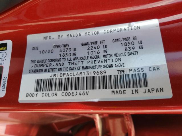 Photo 10 from auction – 2021 MAZDA 3 PREFERRE with VIN JM1BPACL4M1319689