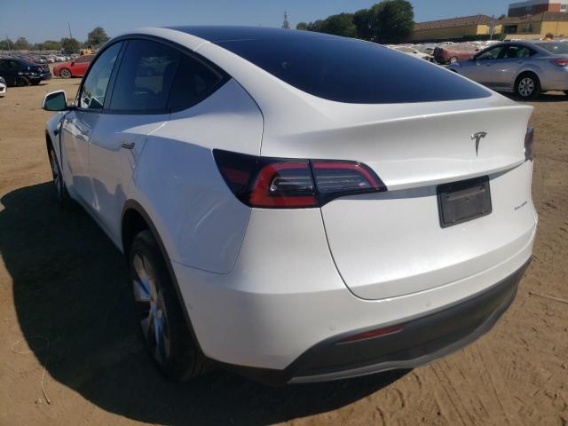 Photo 3 from auction – 2022 TESLA MODEL Y with VIN 7SAYGDEE2NF321611