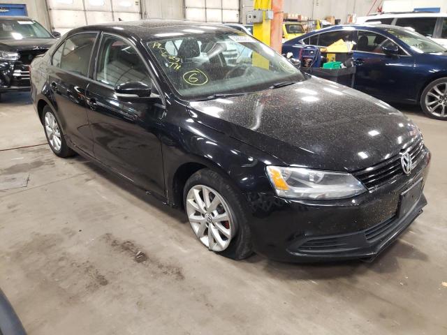 VOLKSWAGEN JETTA SE 2012 with VIN 3VWDP7AJ0CM305705 - Photo from auction