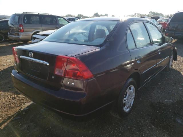 Photo 4 from auction – 2001 HONDA CIVIC LX with VIN JHMES16541S006056