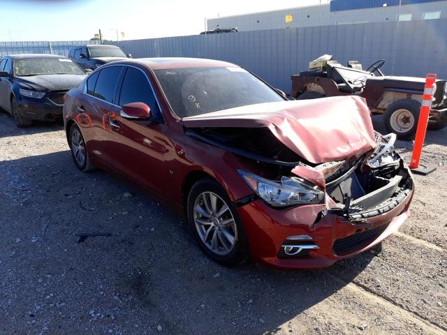 Photo 1 from auction – 2015 INFINITI Q50 BASE with VIN JN1BV7AR9FM400384