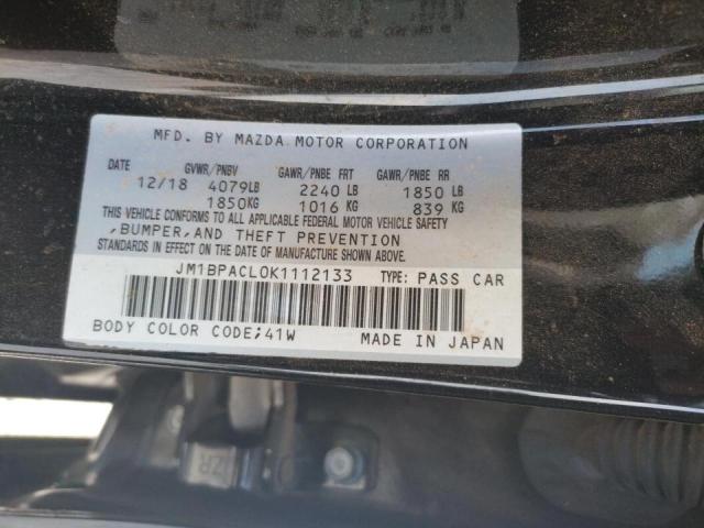 Photo 10 from auction – 2019 MAZDA 3 PREFERRE with VIN JM1BPACL0K1112133