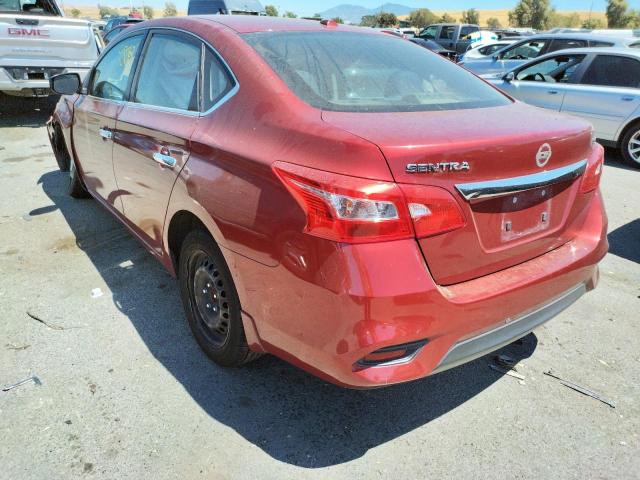 Photo 3 from auction – 2016 NISSAN SENTRA S with VIN 3N1AB7AP1GL650264