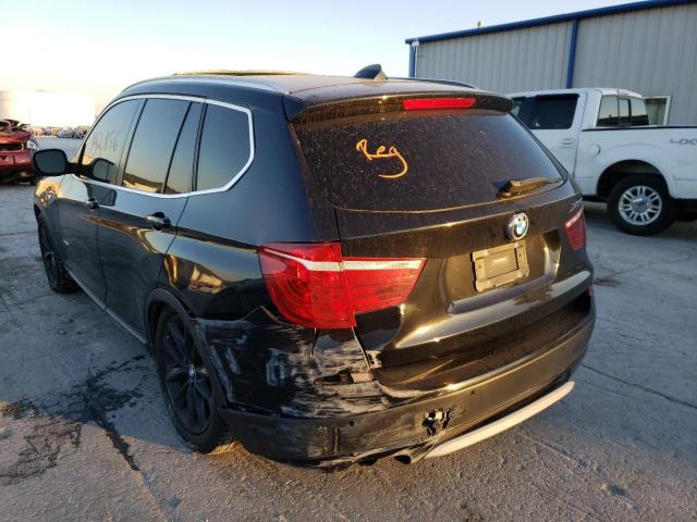 Photo 3 from auction – 2011 BMW X3 XDRIVE2 with VIN 5UXWX5C58BL701881