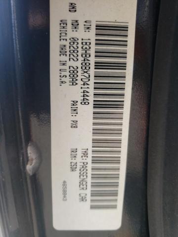 Photo 10 from auction – 2007 DODGE CALIBER SX with VIN 1B3HB48BX7D414448
