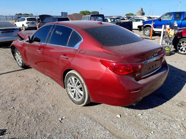 Photo 3 from auction – 2015 INFINITI Q50 BASE with VIN JN1BV7AR9FM400384