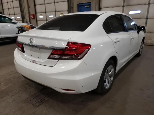 Photo 4 from auction – 2014 HONDA CIVIC LX with VIN 19XFB2F54EE002822