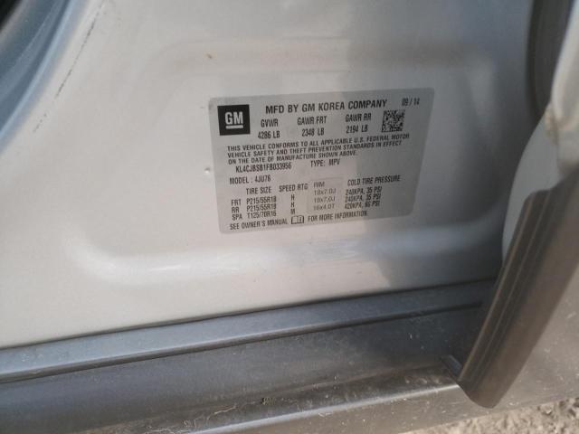 Photo 10 from auction – 2015 BUICK ENCORE CON with VIN KL4CJBSB1FB033956